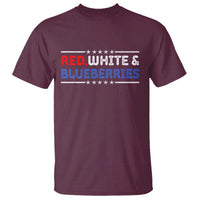 Red White and Blueberries T Shirt Patriotic Tribute Memorial - Wonder Print Shop