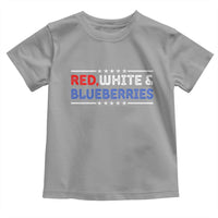 Red White and Blueberries Toddler T Shirt Patriotic Tribute Memorial - Wonder Print Shop