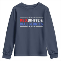 Red White and Blueberries Youth Sweatshirt Patriotic Tribute Memorial - Wonder Print Shop