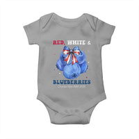 Red White and Blueberries Baby Onesie Charlie Kirk Tribute 1993 2025 Memorial - Wonder Print Shop