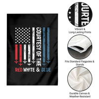 Courtesy of the Red White and Blue Garden Flag US Military Patriotic American Flag - Wonder Print Shop