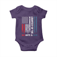 Courtesy of the Red White and Blue Baby Onesie US Military Patriotic American Flag - Wonder Print Shop