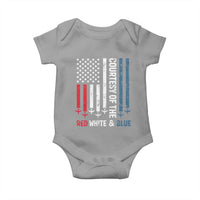 Courtesy of the Red White and Blue Baby Onesie US Military Patriotic American Flag - Wonder Print Shop