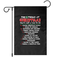 12 Pains of Christmas Parody Garden Flag Funny Twist on the 12 Days of Christmas Tradition - Wonder Print Shop