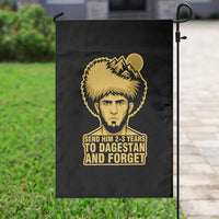 Send Him 2 3 Years to Dagestan and Forget Garden Flag Funny MMA Fighter Discipline - Wonder Print Shop