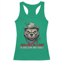 Dagestan Bear MMA Fighter Discipline Racerback Tank Top Send Him 2 3 Years and Forget - Wonder Print Shop