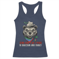 Dagestan Bear MMA Fighter Discipline Racerback Tank Top Send Him 2 3 Years and Forget - Wonder Print Shop
