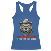 Dagestan Bear MMA Fighter Discipline Racerback Tank Top Send Him 2 3 Years and Forget - Wonder Print Shop