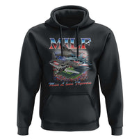 MILF Man I Love Flyovers Meme Hoodie for Aviation Buffs Patriotic Meme Lords - Wonder Print Shop