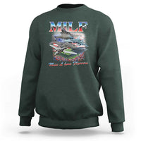 MILF Man I Love Flyovers Meme Sweatshirt for Aviation Buffs Patriotic Meme Lords - Wonder Print Shop