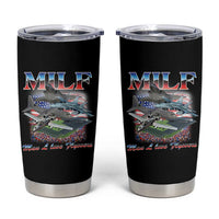 MILF Man I Love Flyovers Meme Tumbler Cup for Aviation Buffs Patriotic Meme Lords - Wonder Print Shop