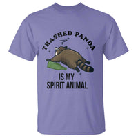 Trashed Panda Is My Spirit Animal T Shirt Funny Drunk Raccoon Meme for Party People Hot Mess Energy - Wonder Print Shop