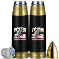 I Am A Veteran Bullet Tumbler My Oath Never Expires Patriotic American Flag