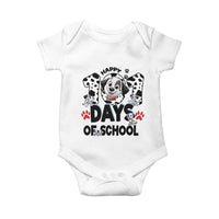 101 Days Of School Dalmatian Dogs Baby Onesie Happy 101th Day