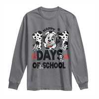 101 Days Of School Dalmatian Dogs Long Sleeve Shirt Happy 101th Day