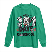 101 Days Of School Dalmatian Dogs Long Sleeve Shirt Happy 101th Day