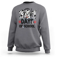 101 Days Of School Dalmatian Dogs Sweatshirt Happy 101th Day