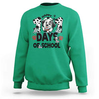 101 Days Of School Dalmatian Dogs Sweatshirt Happy 101th Day