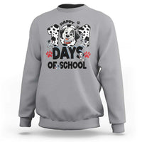 101 Days Of School Dalmatian Dogs Sweatshirt Happy 101th Day