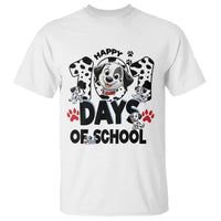 101 Days Of School Dalmatian Dogs T Shirt Happy 101th Day
