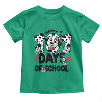 101 Days Of School Dalmatian Dogs Toddler T Shirt Happy 101th Day