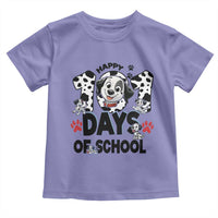 101 Days Of School Dalmatian Dogs Toddler T Shirt Happy 101th Day