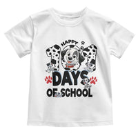 101 Days Of School Dalmatian Dogs Toddler T Shirt Happy 101th Day