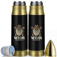 Weir Everywhere Western Skull Guitarist Bullet Tumbler Legendary Musician Memorial Retro Tribute for Fans