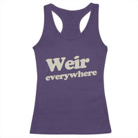 Weir Everywhere Racerback Tank Top Legendary Musician Memorial Tribute for Fans