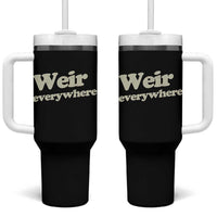 Weir Everywhere Tumbler With Handle Legendary Musician Memorial Tribute for Fans