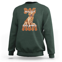 Golden Retriever Sweatshirt My Kid Has Paws Dog Lover - Wonder Print Shop