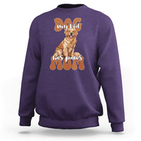 Golden Retriever Sweatshirt My Kid Has Paws Dog Lover - Wonder Print Shop