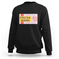 Foster Mama Sweatshirt Licensed To Love Est 2024 Adoptive Mom - Wonder Print Shop