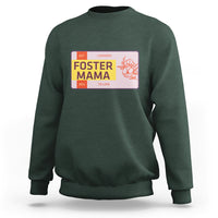 Foster Mama Sweatshirt Licensed To Love Est 2024 Adoptive Mom - Wonder Print Shop