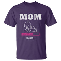 New Mom T Shirt Mom Loading In Progress - Wonder Print Shop