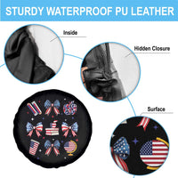 4th of July Teacher Student Spare Tire Cover Patriotic Teaching Learning Retro Coquette