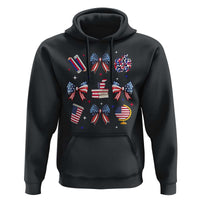 4th of July Teacher Student Hoodie Patriotic Teaching Learning Retro Coquette