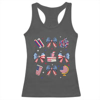 4th of July Teacher Student Racerback Tank Top Patriotic Teaching Learning Retro Coquette