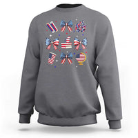 4th of July Teacher Student Sweatshirt Patriotic Teaching Learning Retro Coquette