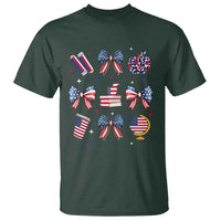 4th of July Teacher Student T Shirt Patriotic Teaching Learning Retro Coquette