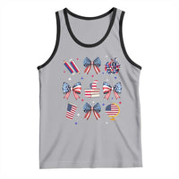4th of July Teacher Student Tank Top Patriotic Teaching Learning Retro Coquette