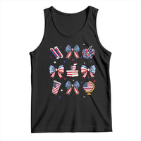 4th of July Teacher Student Tank Top Patriotic Teaching Learning Retro Coquette