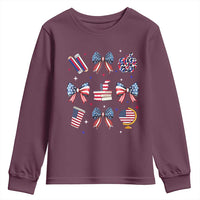 4th of July Teacher Student Youth Sweatshirt Patriotic Teaching Learning Retro Coquette