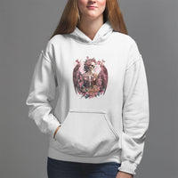 Floral Gothic Skeleton Hoodie Floral Gothic Skeleton Goblincore Karma Fairy Roses Skull Floral Skeleton In My Next Life I Want To Be The Karma Fairy Funny Quote - Wonder Print Shop