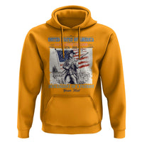 Custom Name Descendant of a Patriot USA 250 Years of Freedom Personalized Hoodie 1776-2026 Revolutionary War Heritage