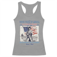Custom Name Descendant of a Patriot USA 250 Years of Freedom Personalized Racerback Tank Top 1776-2026 Revolutionary War Heritage