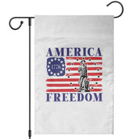 America Freedom 1776 Revolutionary War Garden Flag Minuteman Betsy Ross Flag Patriotic History