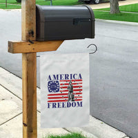 America Freedom 1776 Revolutionary War Garden Flag Minuteman Betsy Ross Flag Patriotic History