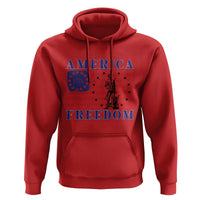 America Freedom 1776 Revolutionary War Hoodie Minuteman Betsy Ross Flag Patriotic History