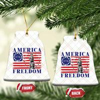 America Freedom 1776 Revolutionary War Ceramic Ornament Minuteman Betsy Ross Flag Patriotic History